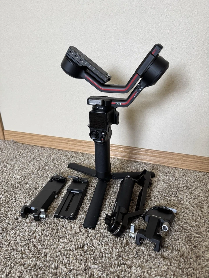DJI Ronin-SC Gimbal Stabilizer for Mirrorless Cameras – Lightweight & Portable thumbnail 1