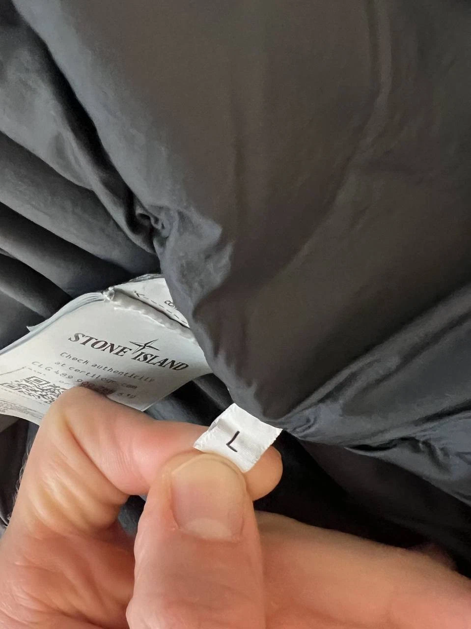 Doudoune stone island froissée reps thumbnail 5