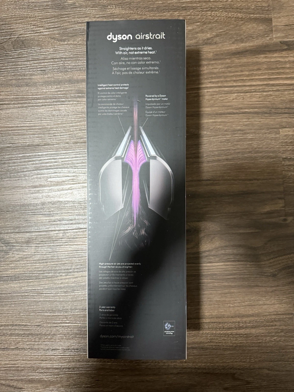 Dyson Airstrait Hair Straightener - Ceramic Pink Rose Gold thumbnail 3