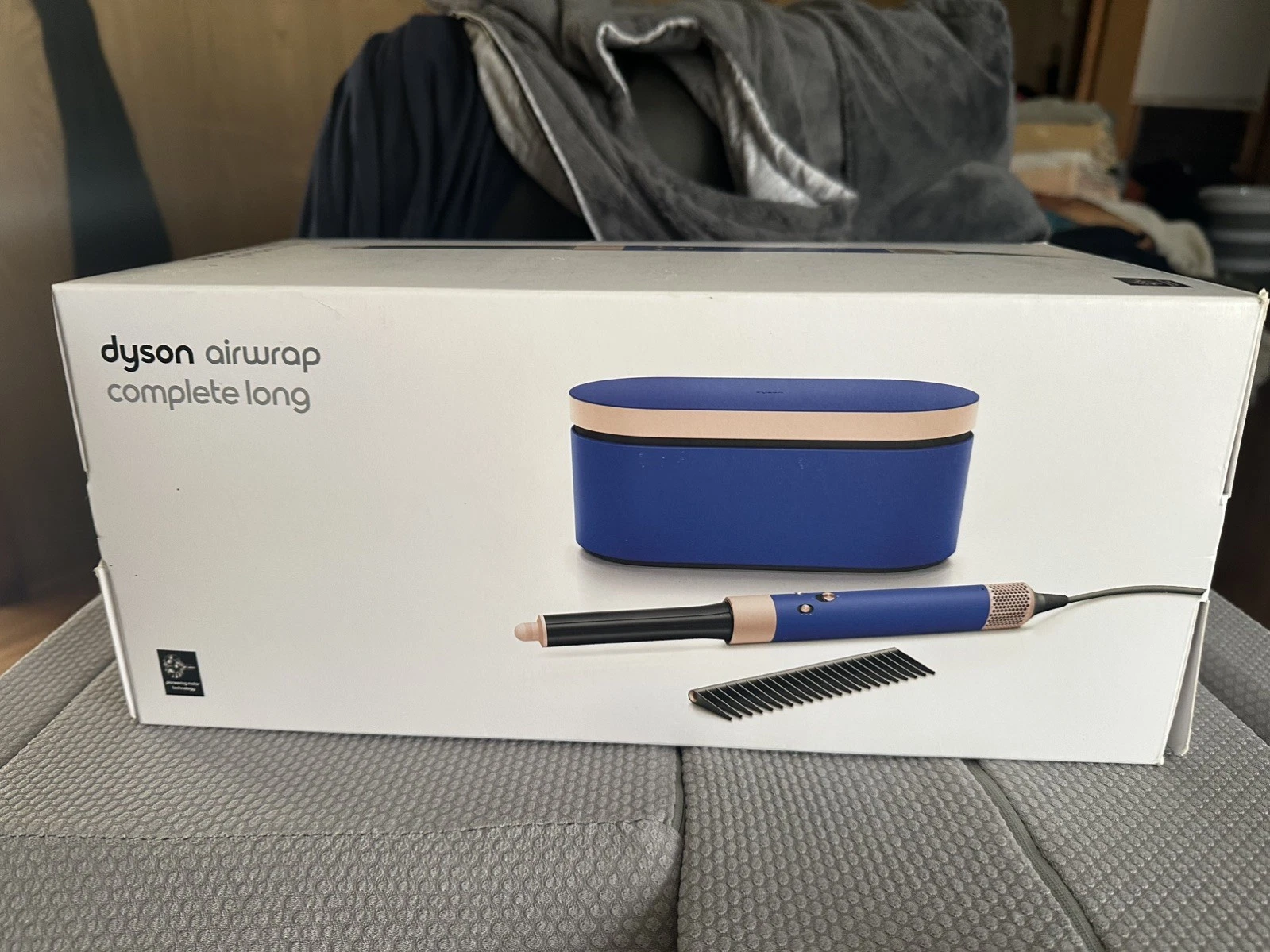 Dyson Airwrap HS05 Complete Multi Styler, Electric Blue/Pink Blush LONG thumbnail 1