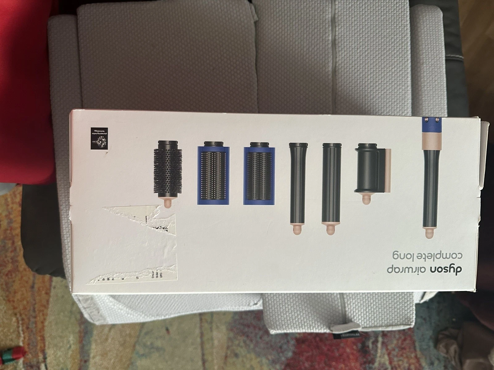 Dyson Airwrap HS05 Complete Multi Styler, Electric Blue/Pink Blush LONG thumbnail 2