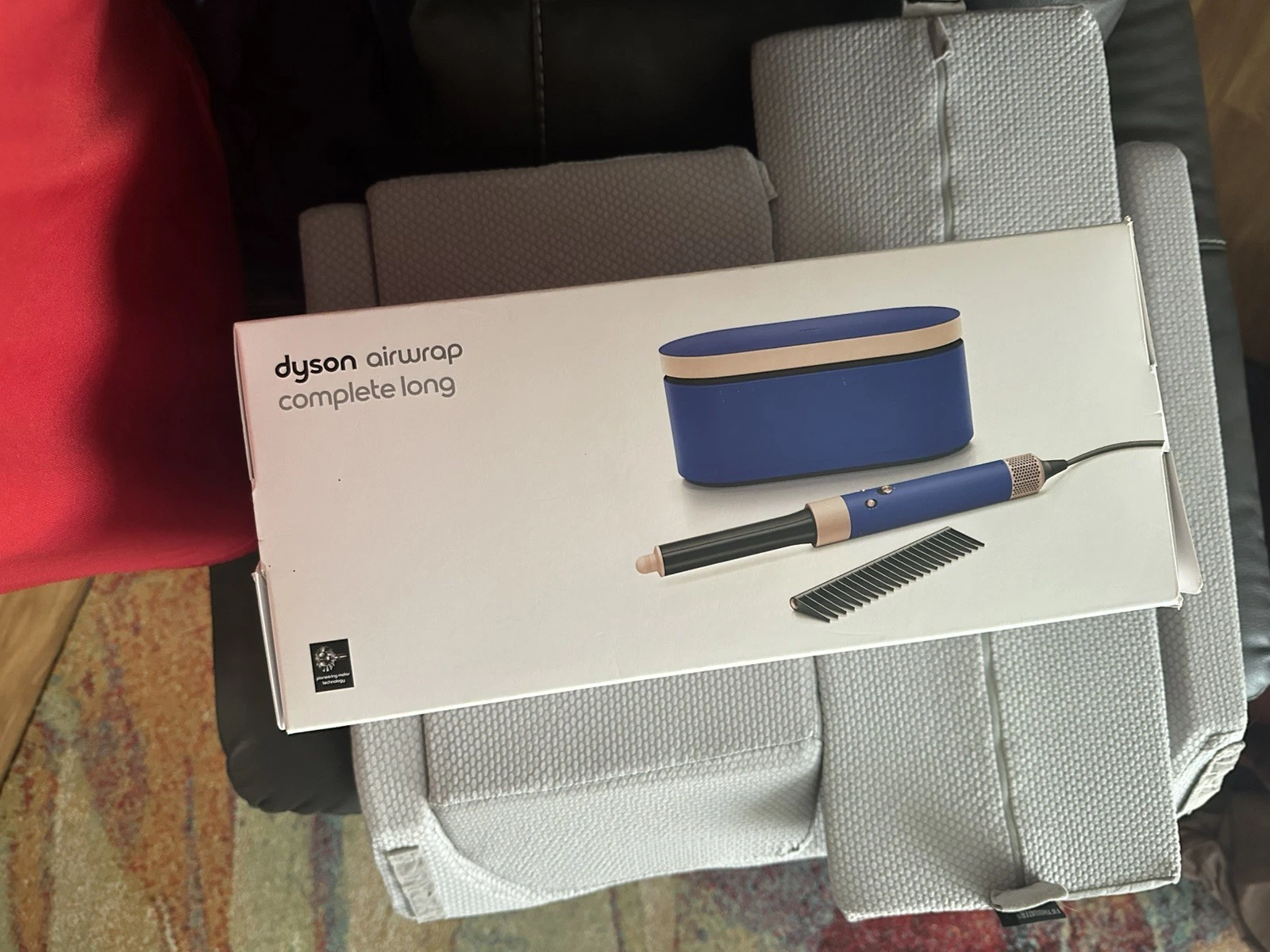 Dyson Airwrap HS05 Complete Multi Styler, Electric Blue/Pink Blush LONG thumbnail 4