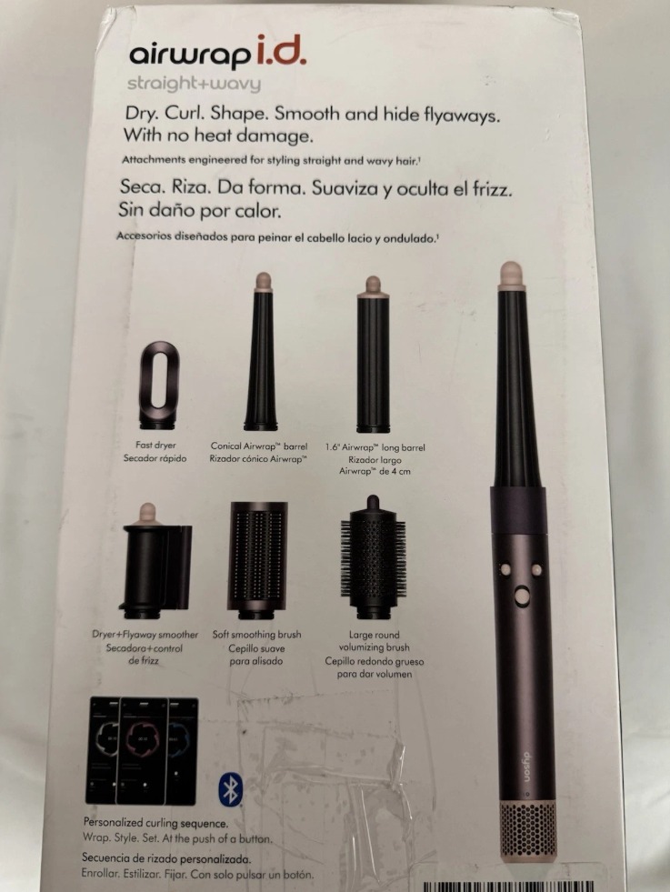 Dyson Airwrap i.d. Complete Multi-Styler & Dryer – Jasper Plum (Straight & Wavy) thumbnail 9