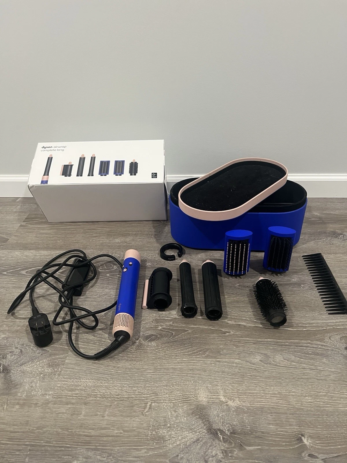 Dyson Airwrap Multi Styler Complete Long Barrel Vinca Blue thumbnail 2