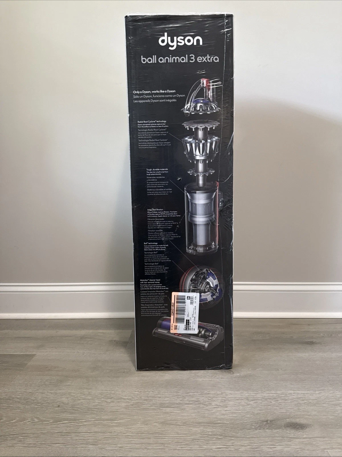 Dyson Ball Animal 3 Extra Upright Vacuum Cleaner thumbnail 4