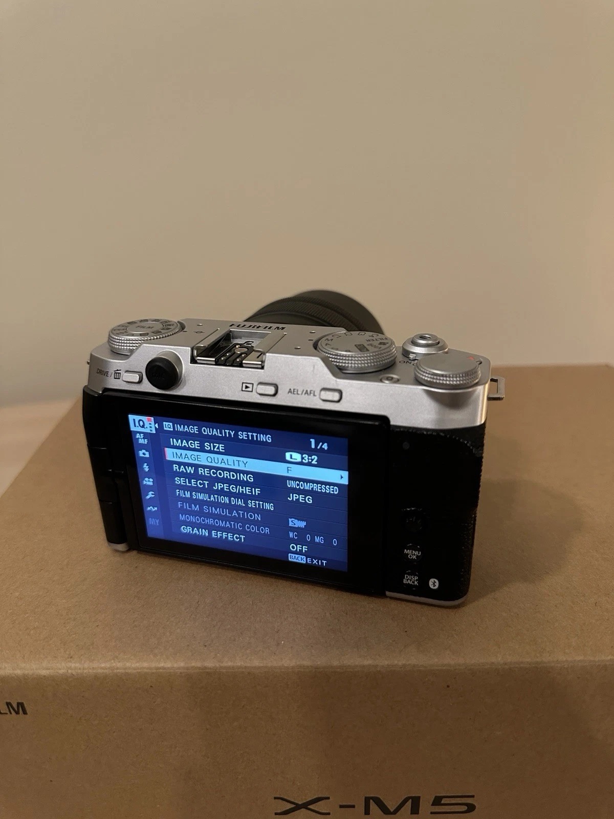 Fujifilm X-M5 Digital Camera Silver With XC 15-45 Kit Lens thumbnail 10