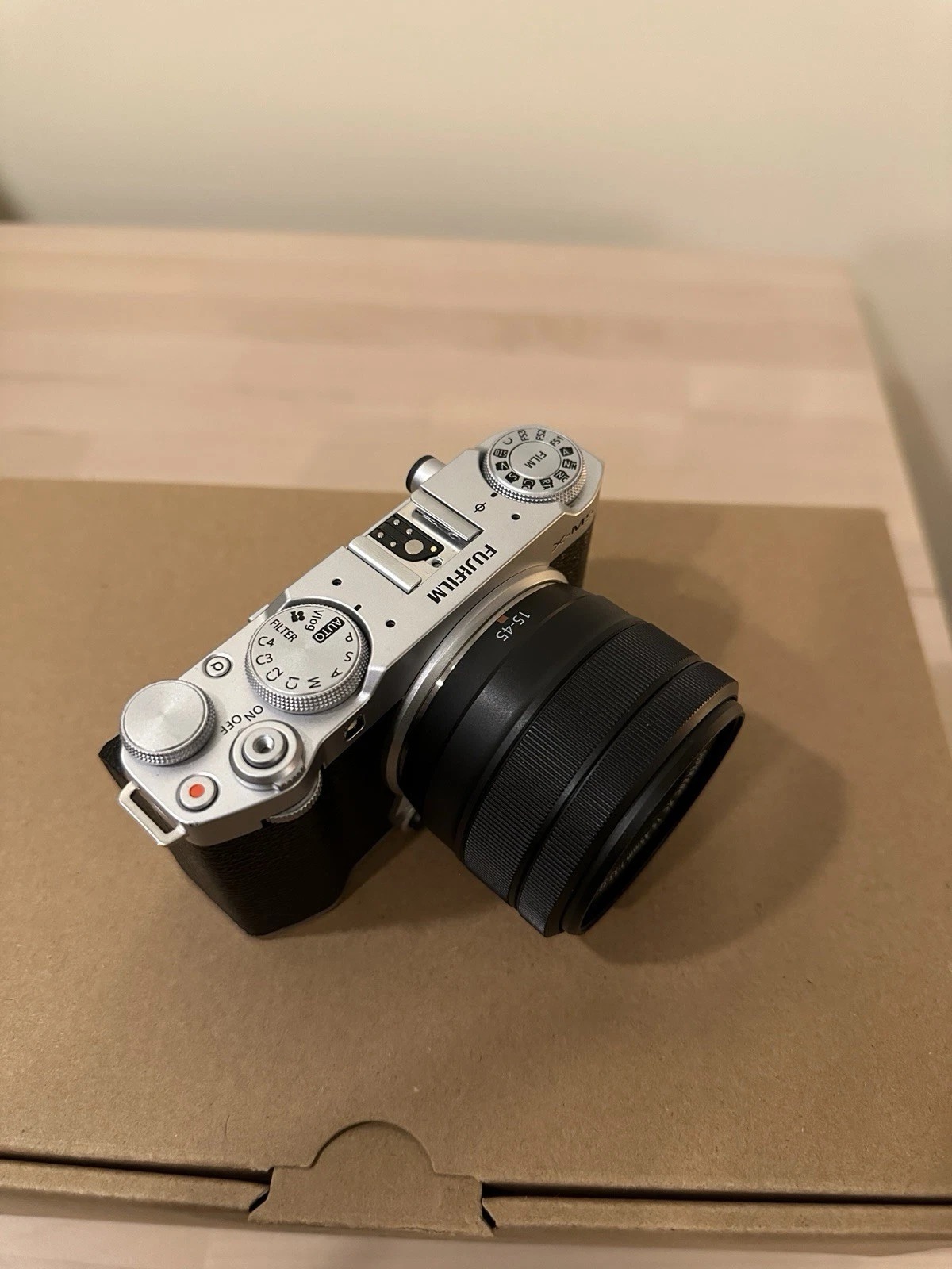 Fujifilm X-M5 Digital Camera Silver With XC 15-45 Kit Lens thumbnail 2