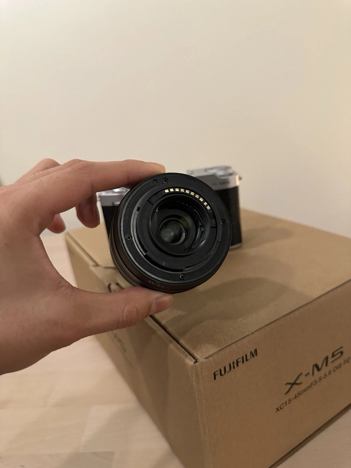 Fujifilm X-M5 Digital Camera Silver With XC 15-45 Kit Lens thumbnail 9