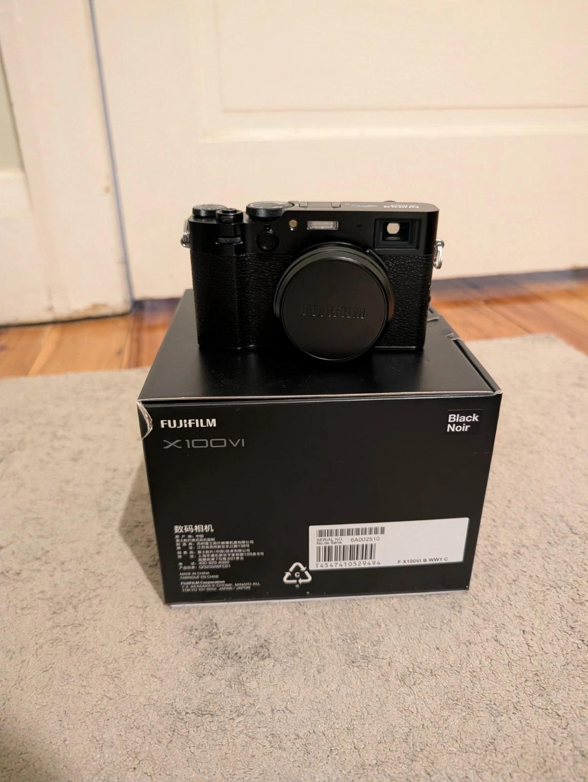 fujifilm x100vi 40 Megapixel Camera Black thumbnail 1