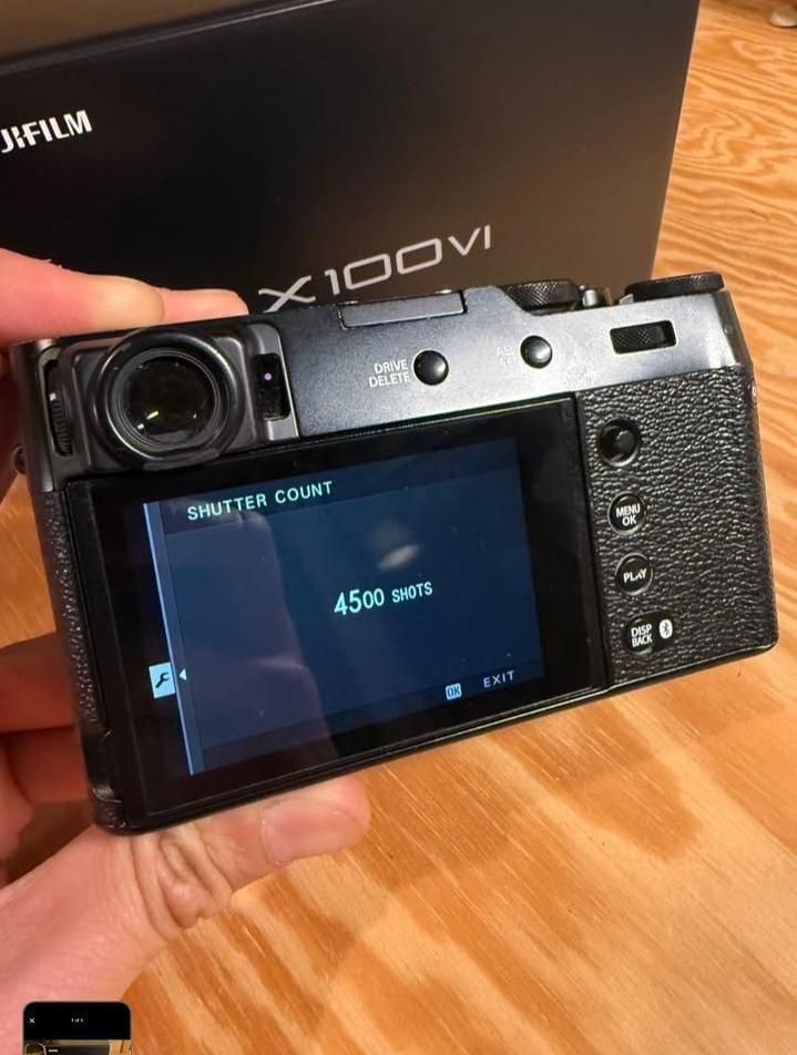 Fujifilm X100VI Black 40MP – 4.5K Clicks | Complete Creator Bundle | thumbnail 5