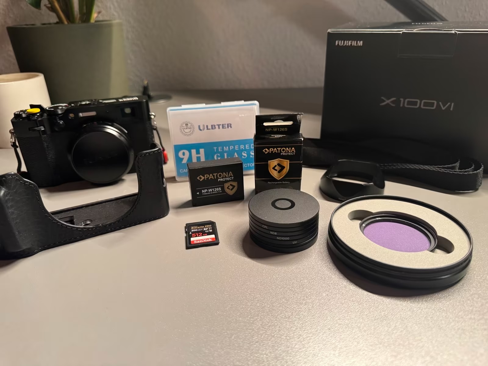 Fujifilm X100VI Black + Accessory Kit – Like-new condition thumbnail 9