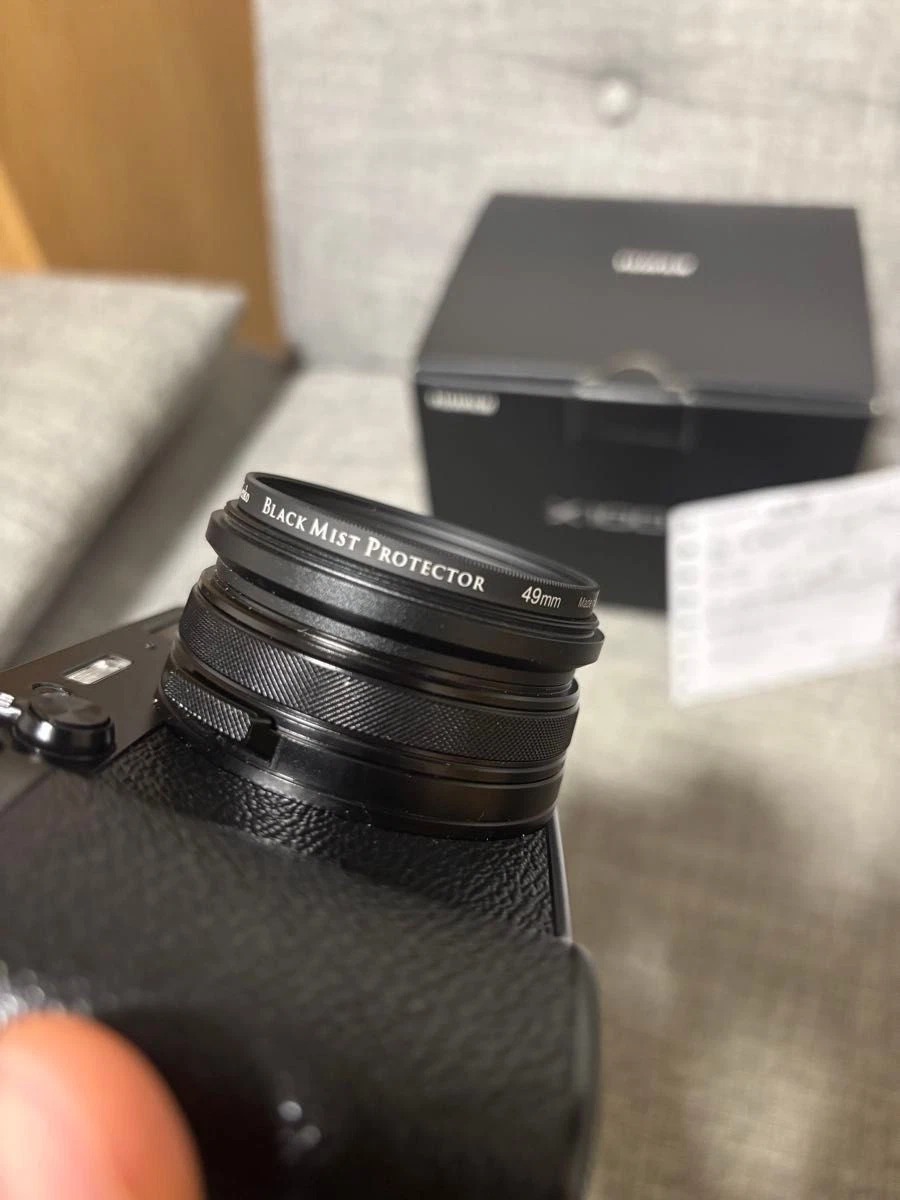 FUJIFILM X100VI Black Compact Digital Camera 4200 Shots with Warranty Card Used thumbnail 10