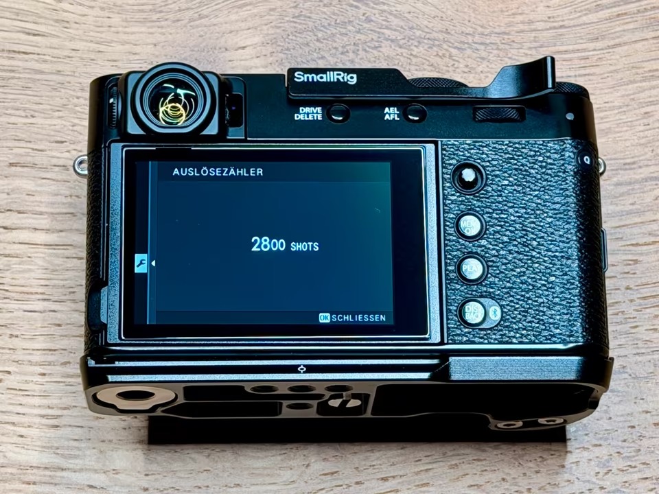 FUJIFILM X100VI (Used twice) Black Compact Digital Camera with Warranty Card thumbnail 5