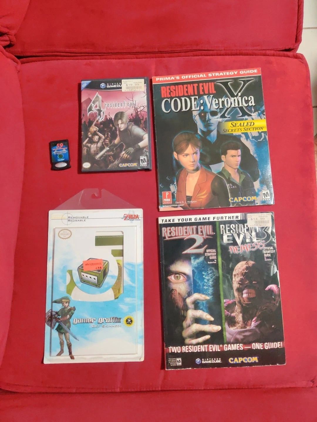 GameCube Lot - Resident Evil/MGS/SSBM/Intec Screen+Battery/Control+System - Read thumbnail 13