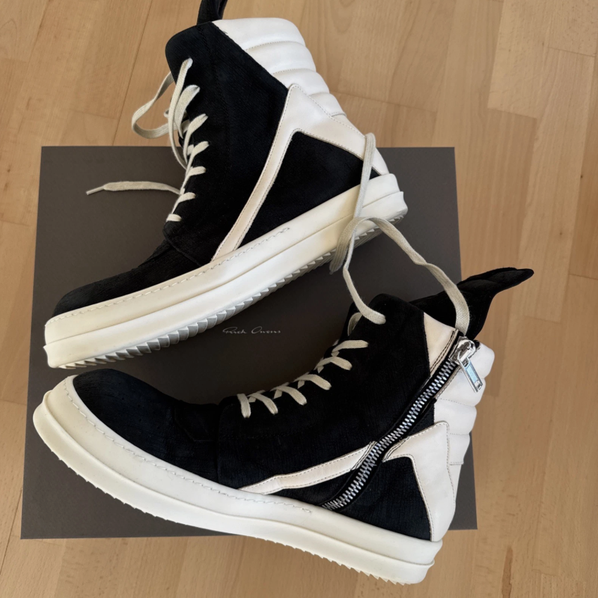 Rick Owens Geobasket Black EU45