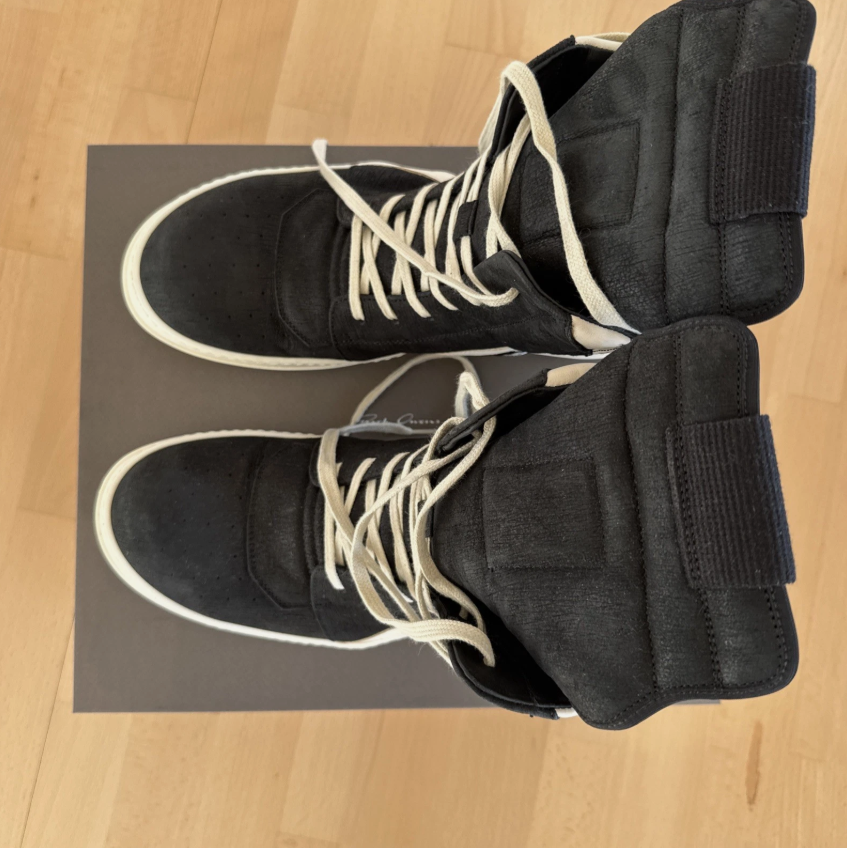 Rick Owens Geobasket Black EU45 thumbnail 2