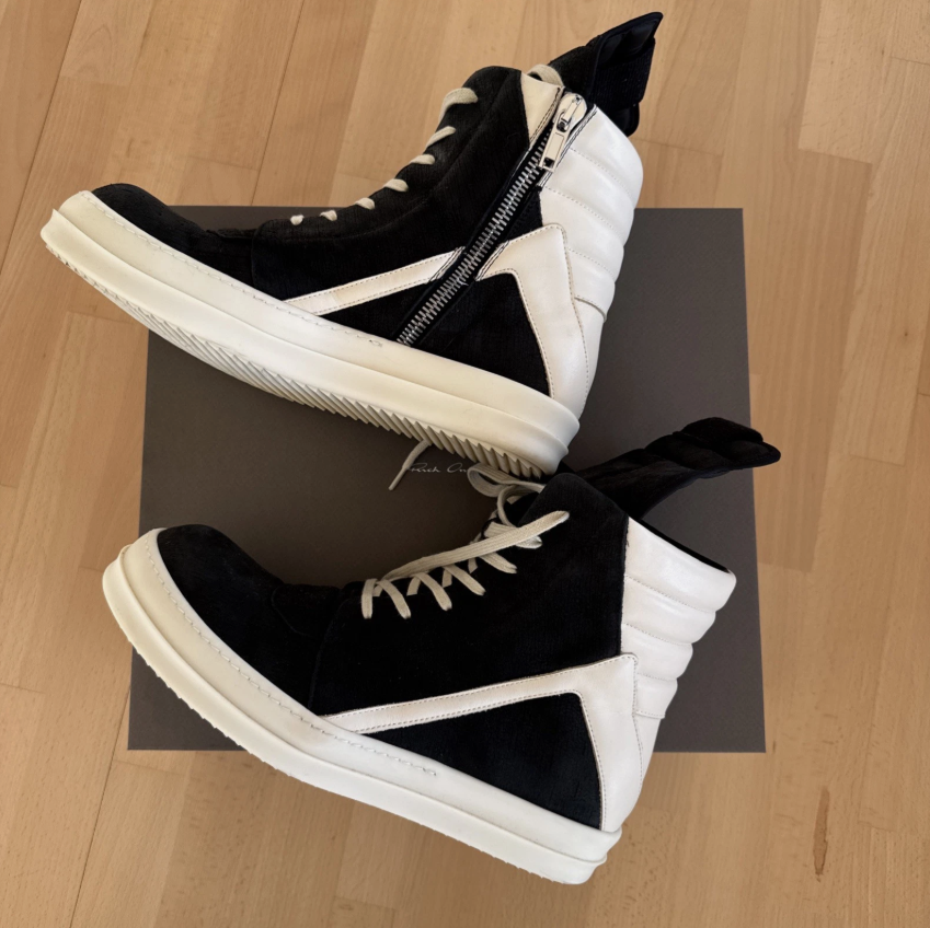 Rick Owens Geobasket Black EU45 thumbnail 4