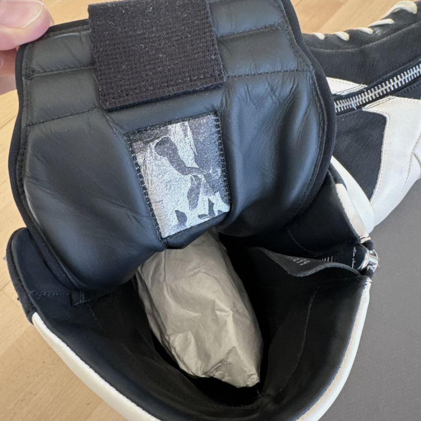 Rick Owens Geobasket Black EU45 thumbnail 6