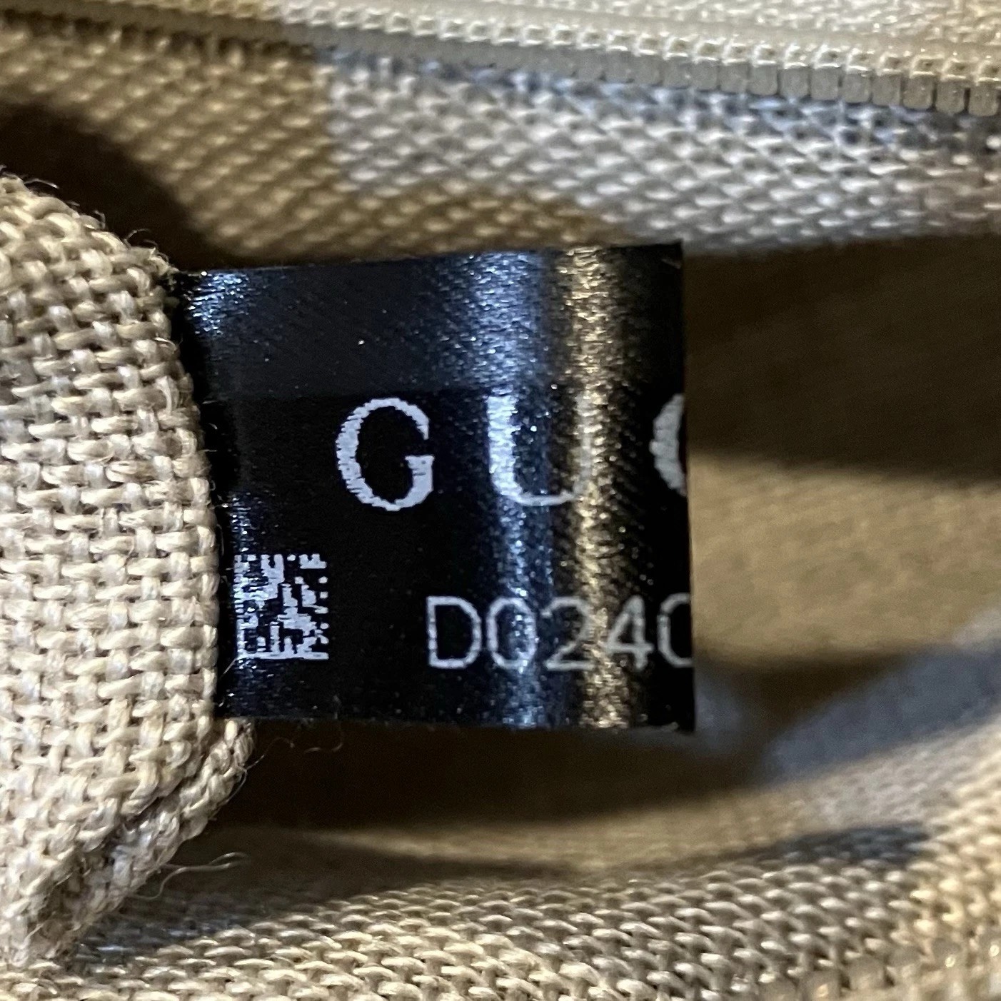 Gucci Black GG Guccissima Leather Zip Tote 449658 Hand Bag Large 2 Way AUTHENTIC thumbnail 8