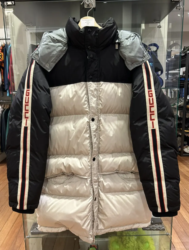 Gucci Nylon Stripe Down Jacket thumbnail 1