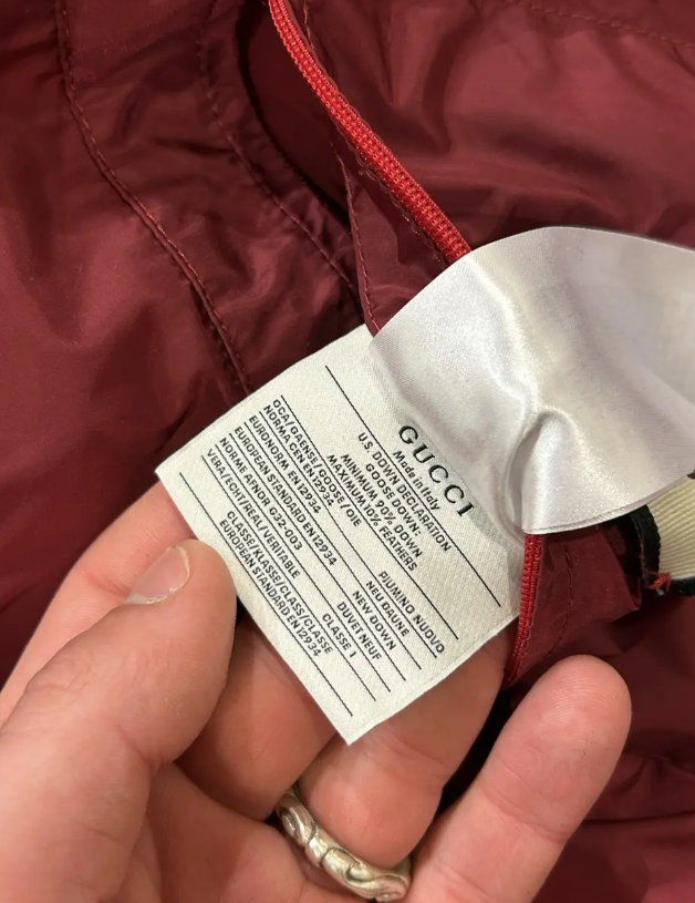 Gucci Nylon Stripe Down Jacket thumbnail 9