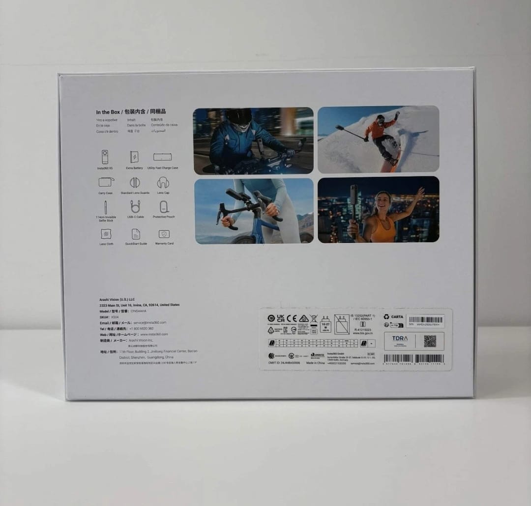 Insta360 X5 72MP 8K 360 Action Camera CINSAAHA Essentials Bundle thumbnail 11