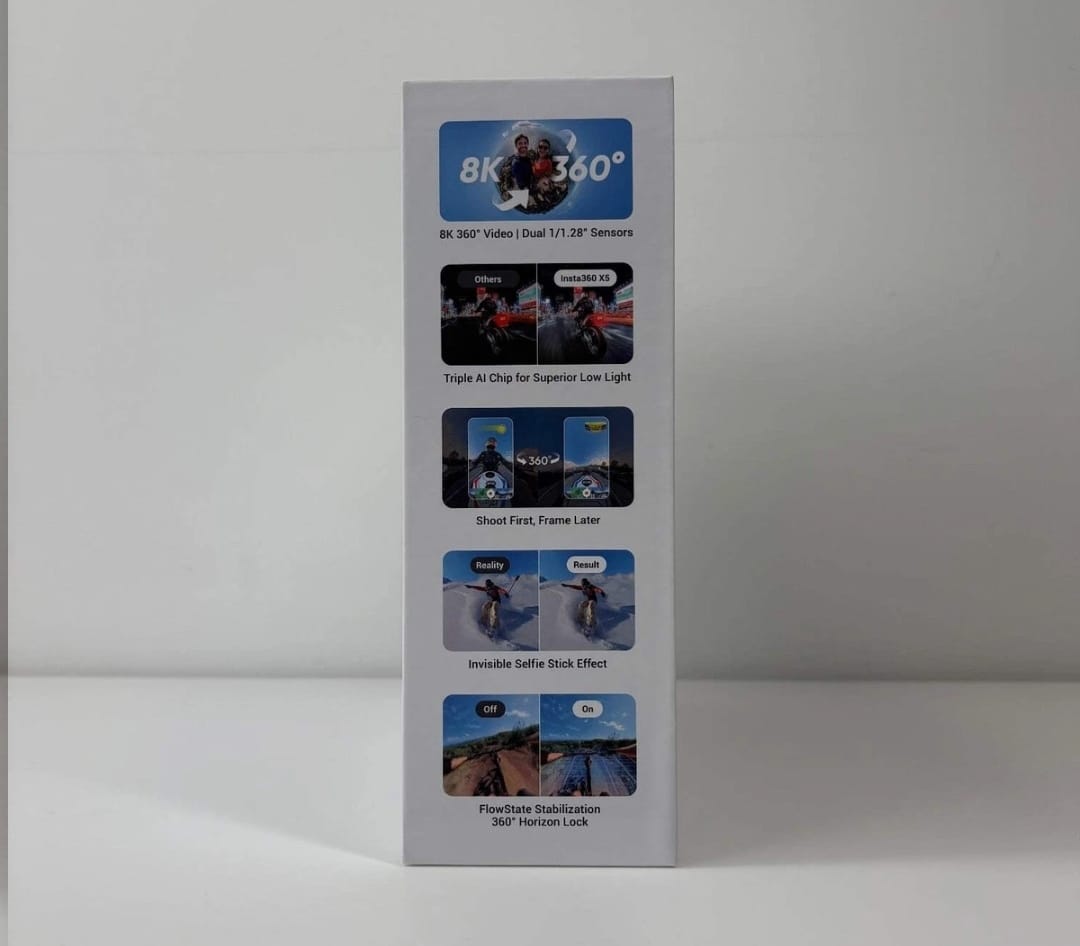 Insta360 X5 72MP 8K 360 Action Camera CINSAAHA Essentials Bundle thumbnail 13