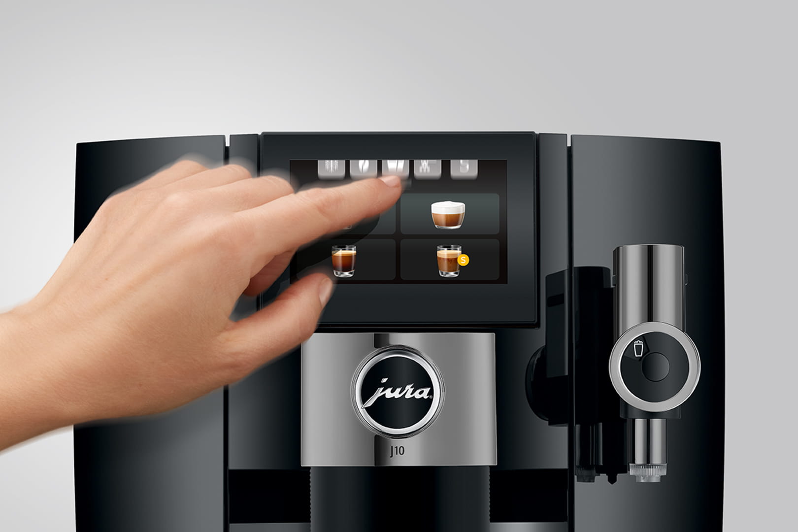 JURA J10 Piano Black (15562), Automatic Coffee Machine, NEW! thumbnail 5