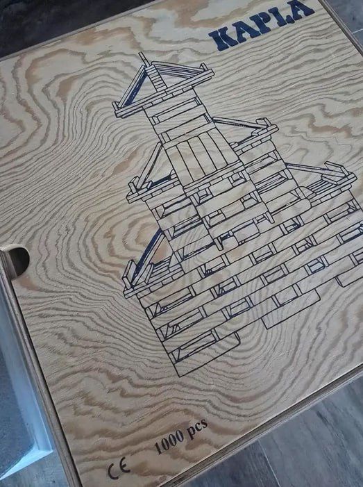 KAPLA 1000 pcs box wooden thumbnail 1