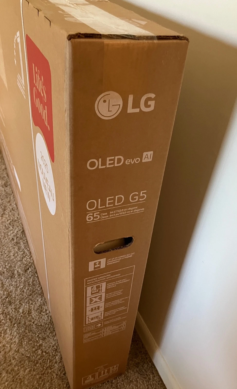 LG 65" Class G5 Series OLED evo AI 4K UHD Smart webOS TV (2025) - Brand New thumbnail 3