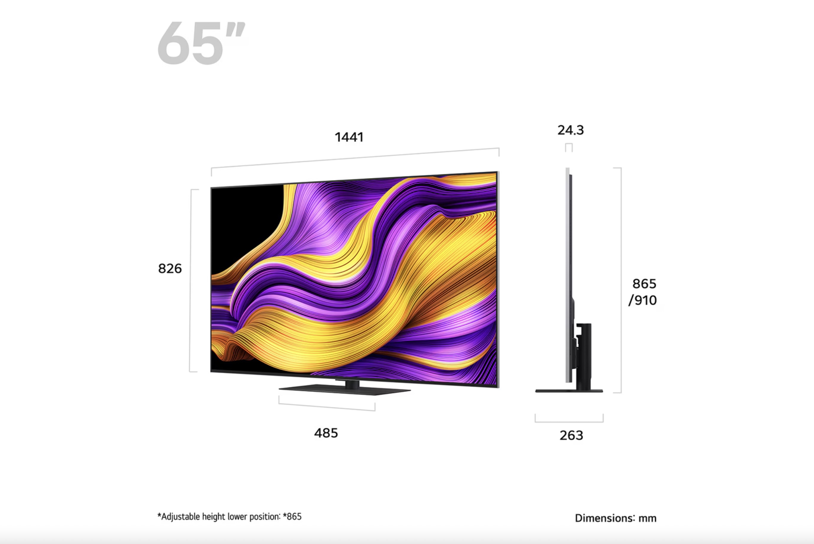 LG 65" Class G5 Series OLED evo AI 4K UHD Smart webOS TV (2025) - Brand New thumbnail 4