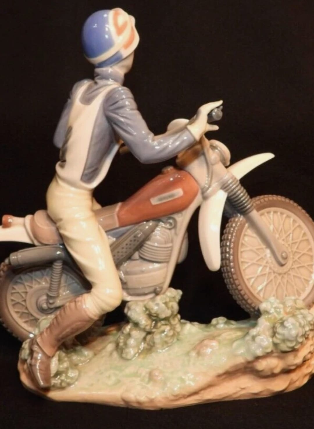 Vintage 1985 LLADRO 5270 Racing Motorcyclist Figurine Retired thumbnail 5