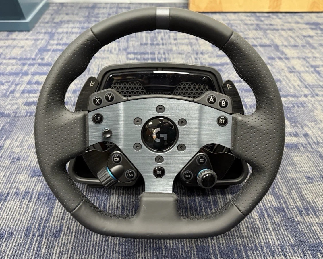 Logitech G PRO Racing Wheel for PC – TRUEFORCE Force Feedback, Complete in Box thumbnail 2