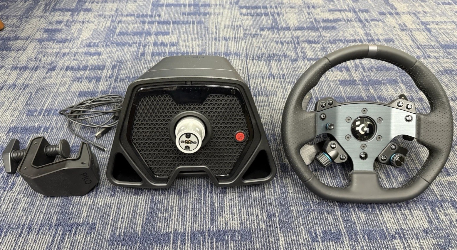 Logitech G PRO Racing Wheel for PC – TRUEFORCE Force Feedback, Complete in Box thumbnail 3