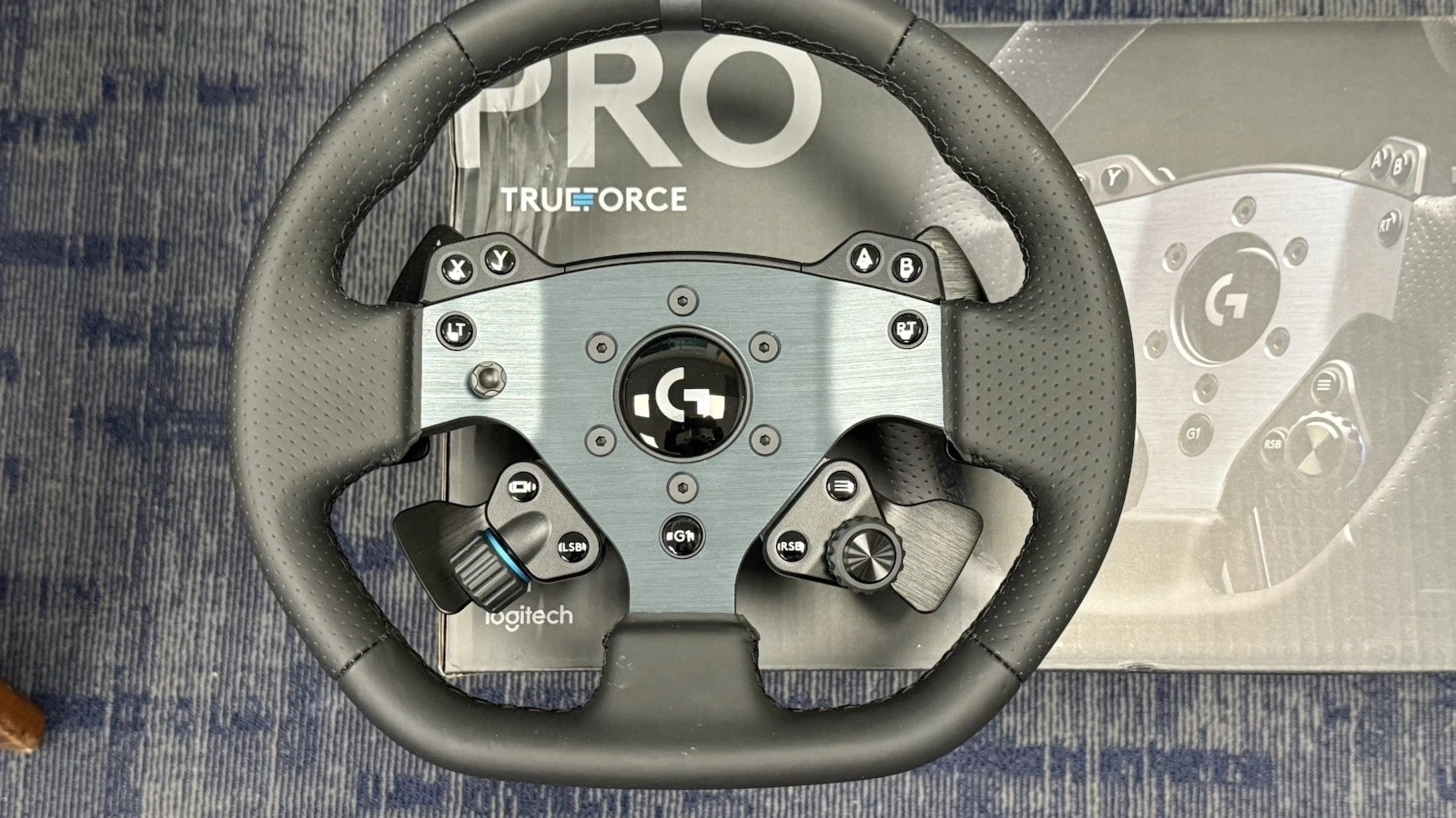 Logitech G PRO Racing Wheel for PC – TRUEFORCE Force Feedback, Complete in Box thumbnail 4