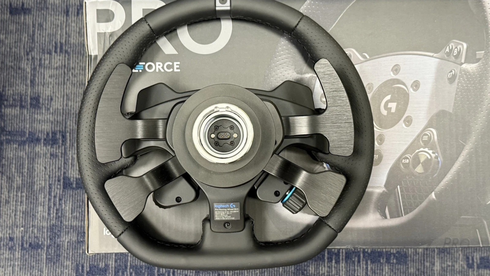 Logitech G PRO Racing Wheel for PC – TRUEFORCE Force Feedback, Complete in Box thumbnail 5