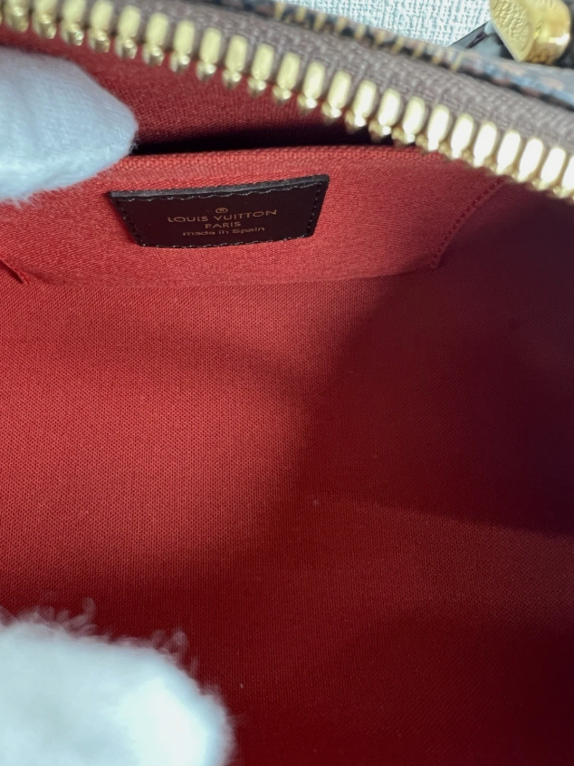 Louis Vuitton Damier Ebene Riviera Handbag Brown thumbnail 11