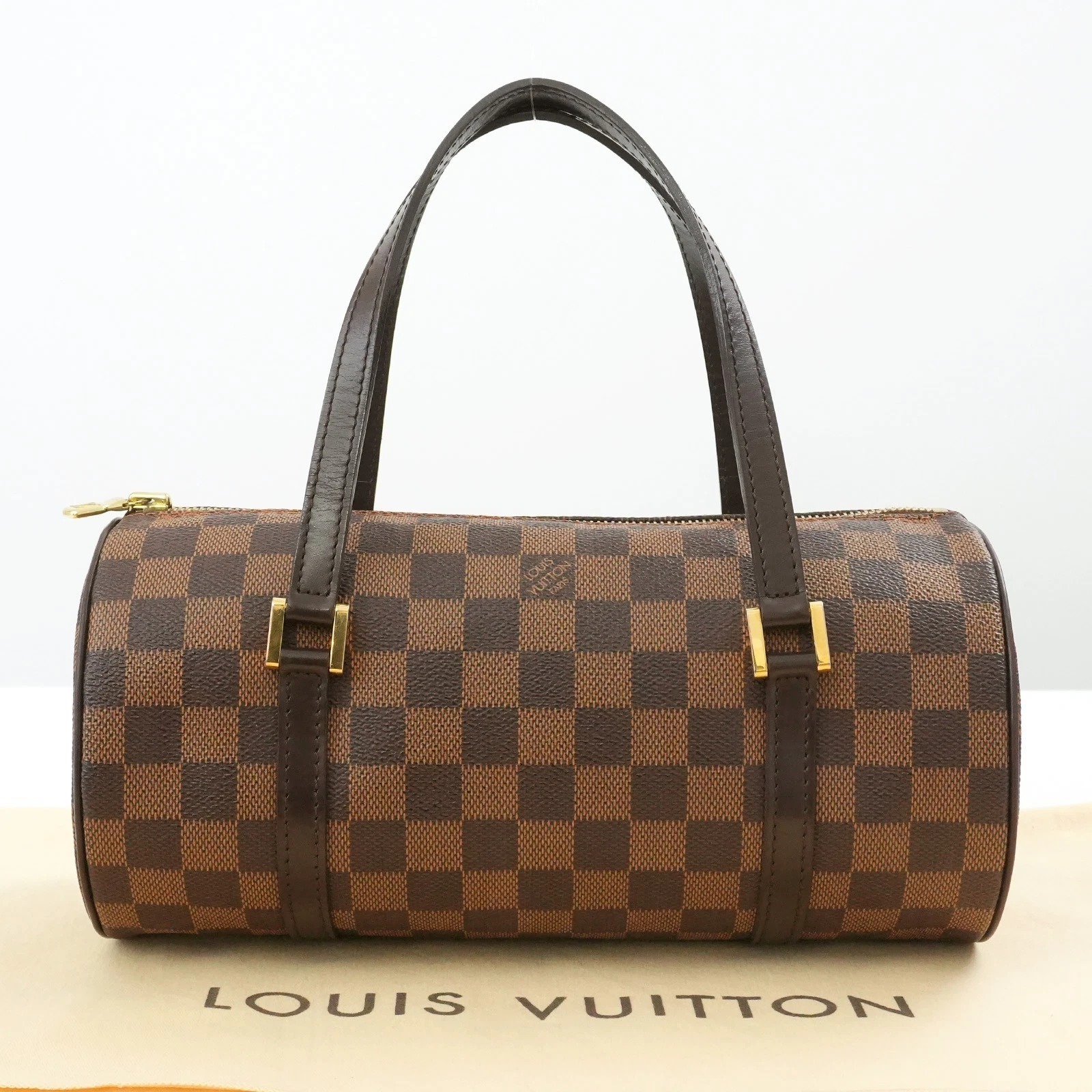 LOUIS VUITTON LV Damier Papillon 30 N51303 Hand Bag Brown SP0033 Auth #54594A