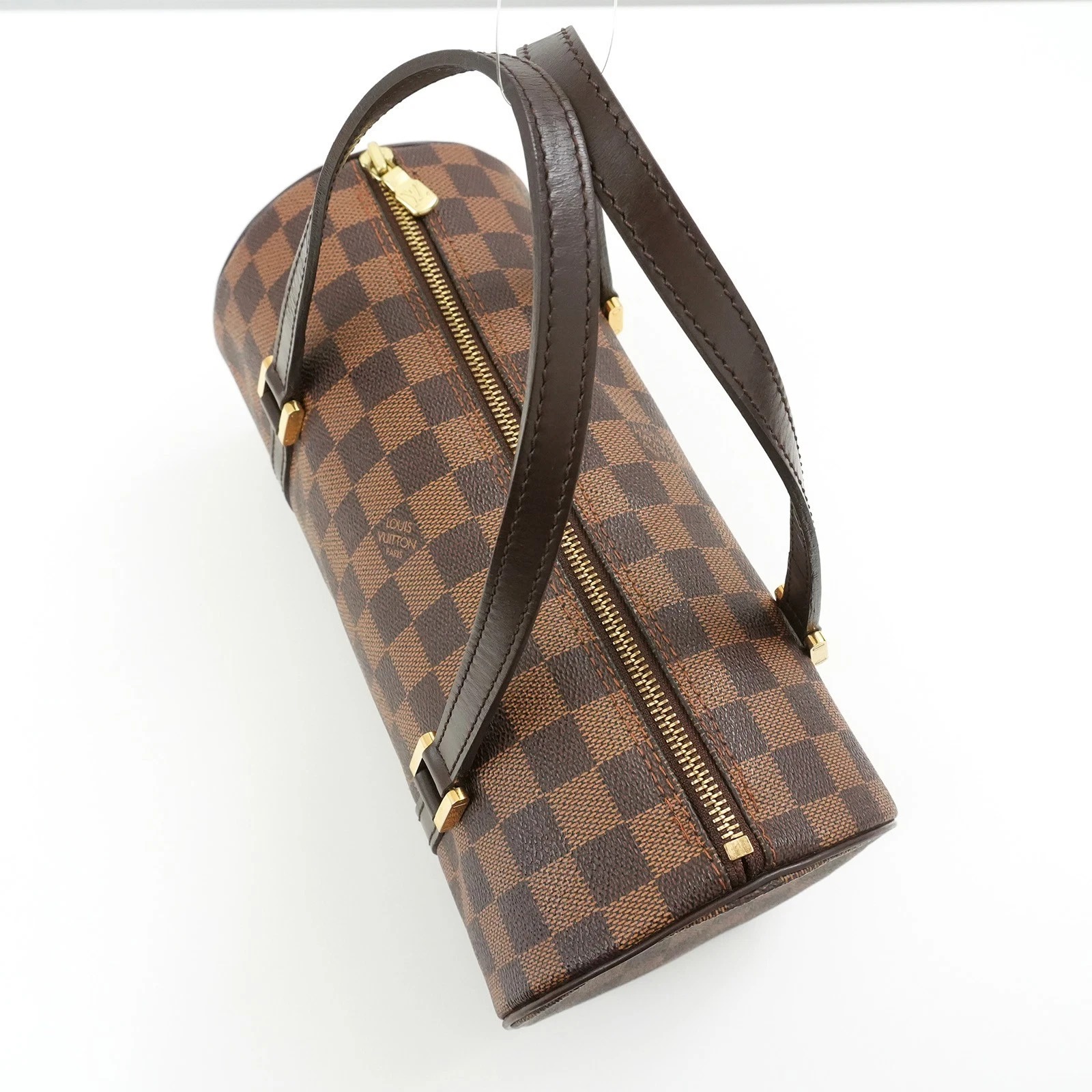 LOUIS VUITTON LV Damier Papillon 30 N51303 Hand Bag Brown SP0033 Auth #54594A thumbnail 2