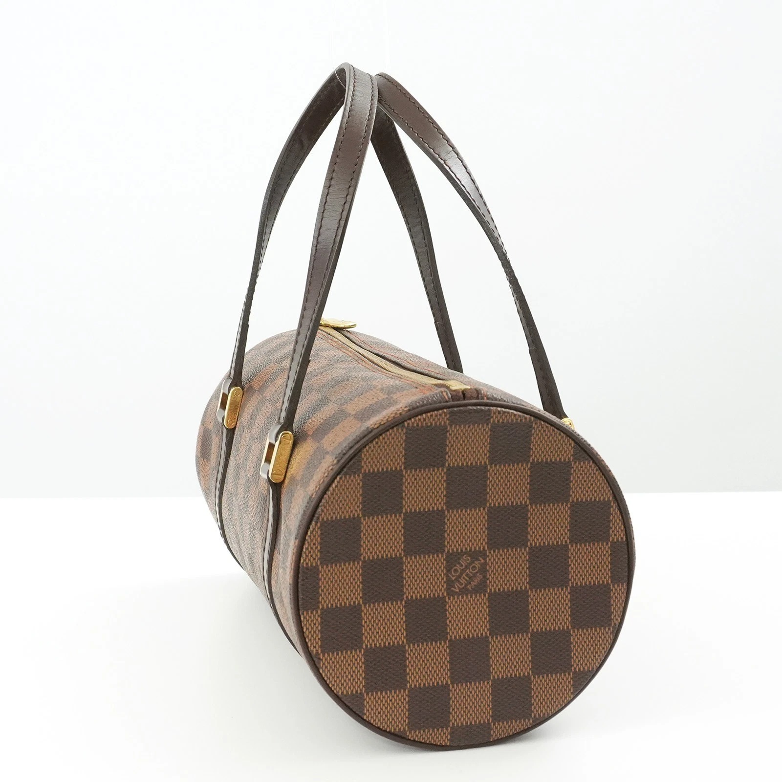 LOUIS VUITTON LV Damier Papillon 30 N51303 Hand Bag Brown SP0033 Auth #54594A thumbnail 6