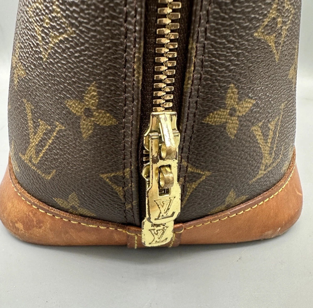 Louis Vuitton Monogram Alma PM SD0060 HandBag (USED) thumbnail 10