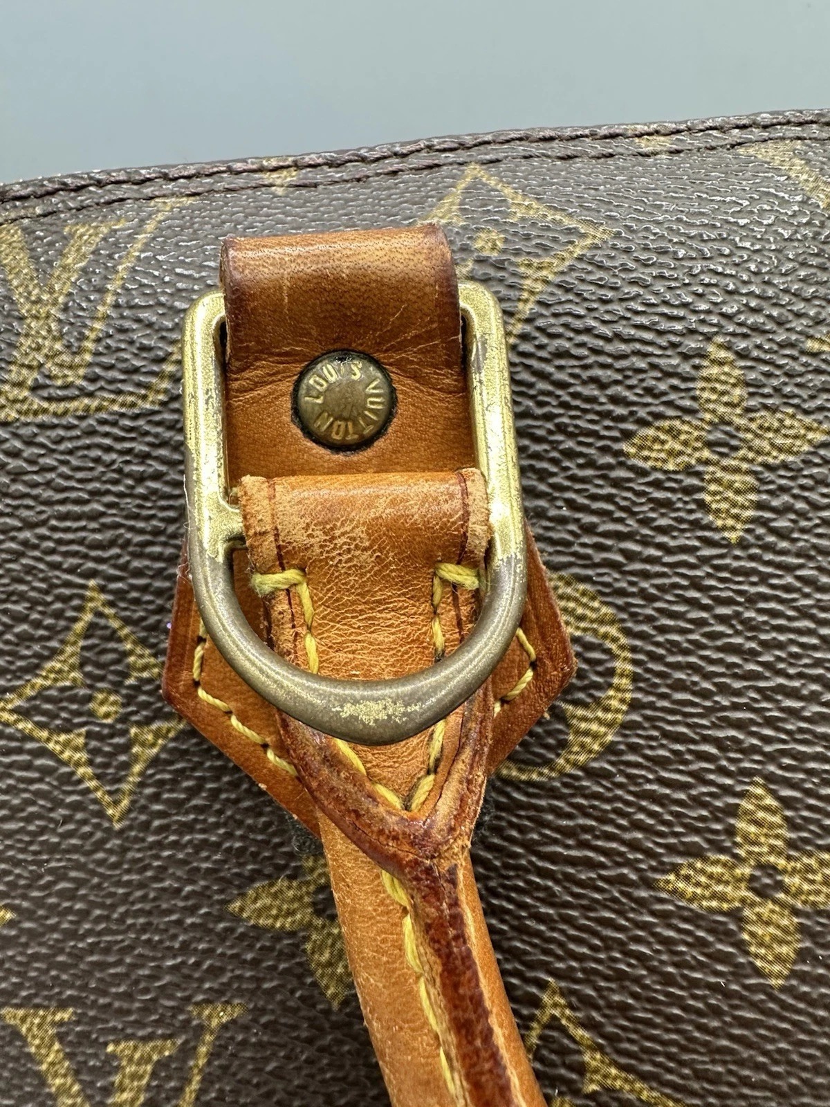 Louis Vuitton Monogram Alma PM SD0060 HandBag (USED) thumbnail 8