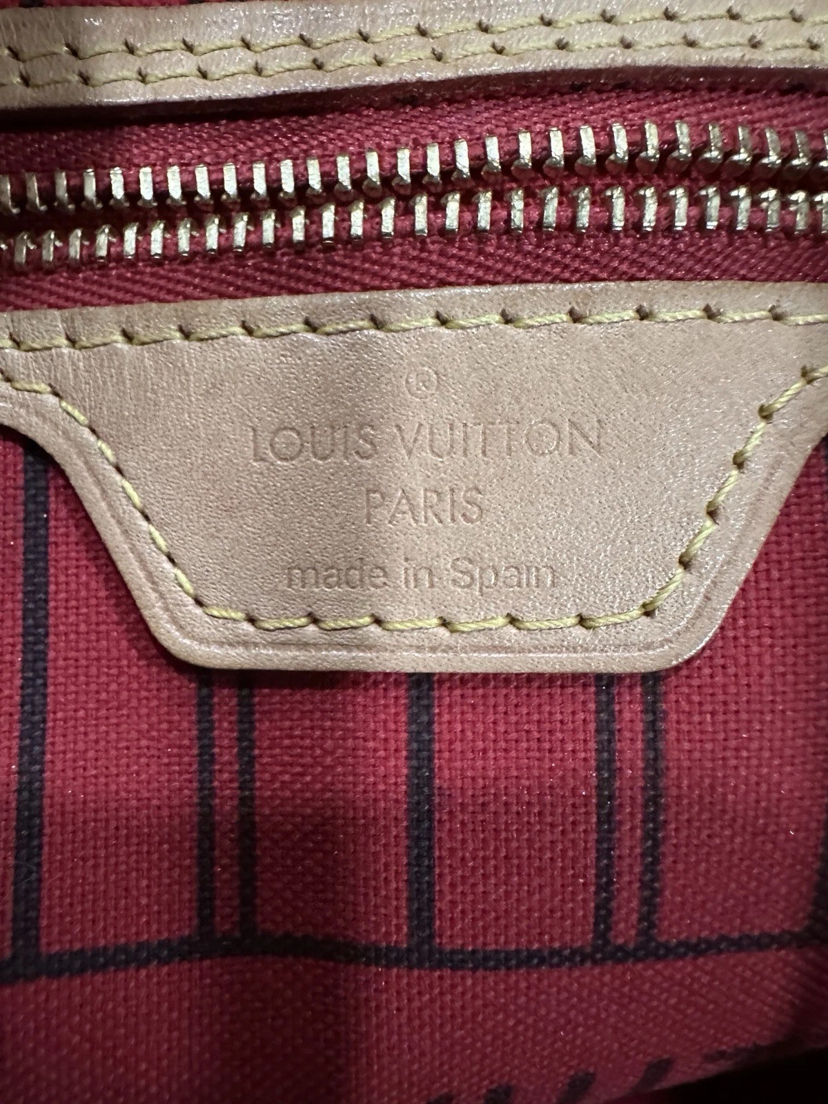 Louis Vuitton Neverfull Tote MM Brown Canvas Monogram thumbnail 13
