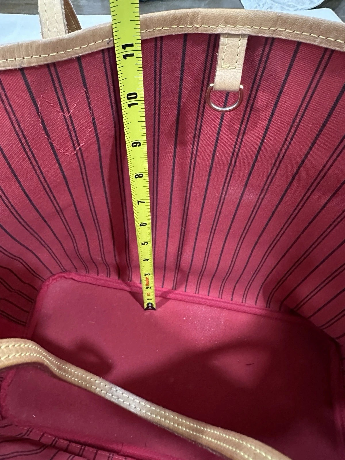 Louis Vuitton Neverfull Tote MM Brown Canvas Monogram thumbnail 7