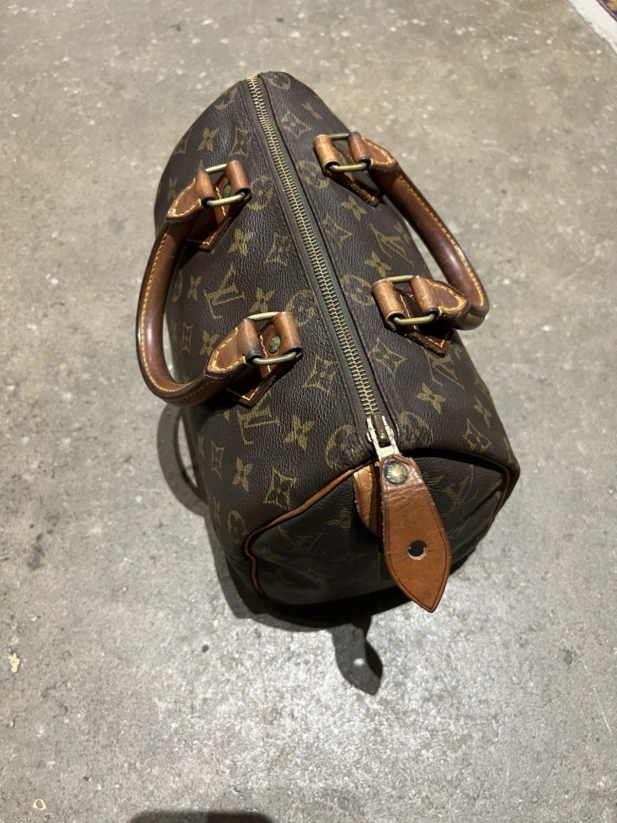 LOUIS VUITTON Speedy 25 Monogram Shoulder Hand Bag thumbnail 7