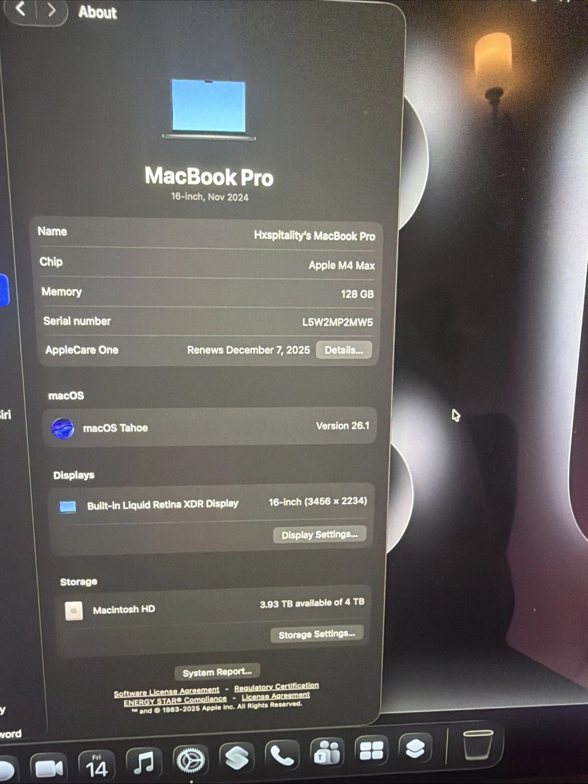 MacBook Pro 16″ (Nov 2024) - Apple M4 Max • Powerhouse Performance thumbnail 3