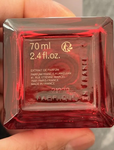 Maison Francis Kurkdjian Baccarat Rouge Extrait de Parfum thumbnail 7