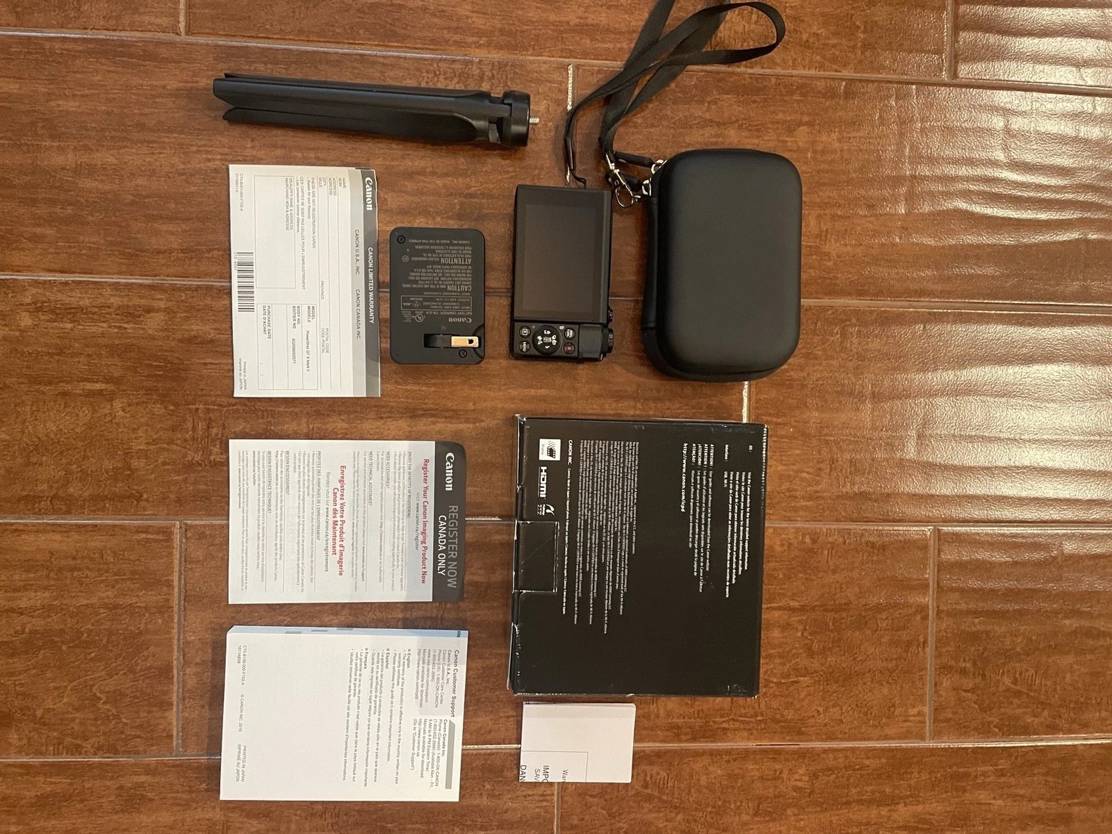 [MINT] Canon PowerShot G7 X Mark II – Case & Tripod Included thumbnail 10