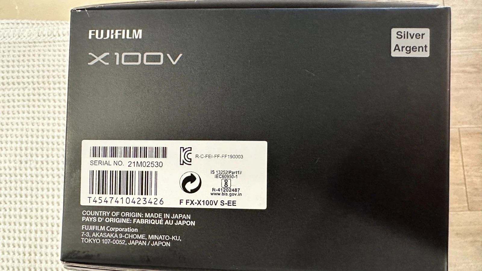 [Mint] Fujifilm X100V 26.1MP Fuji Camera Silver w/Box thumbnail 14