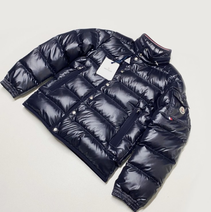 VESTE HOMME 100% AUTHENTIQUE MONCLER GOURETTE TAILLE 3 DUVET BLEU MARINE M L MEDIUM thumbnail 10